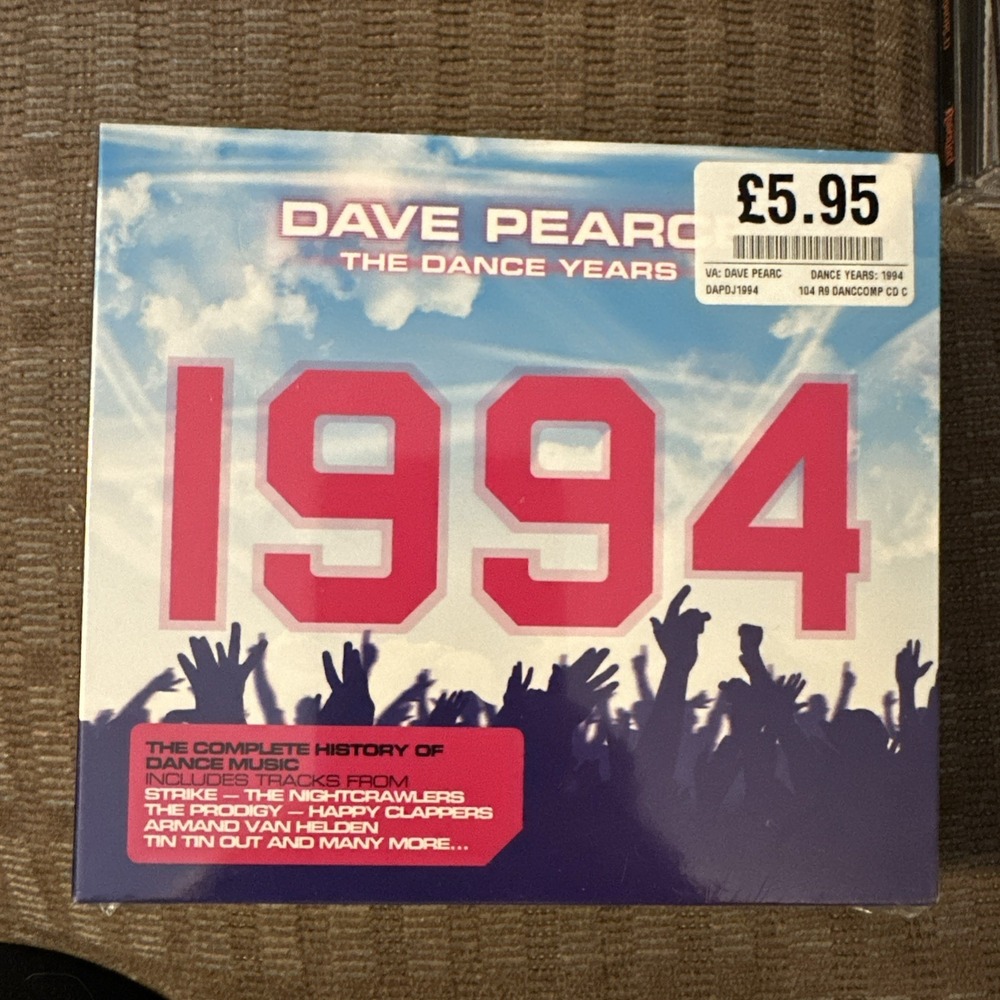 Dave Pearce the Dance Years 1994 by Pearce, Dave (CD, 2009) ES1615